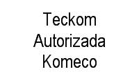 Logo Teckom Autorizada Komeco em Centro