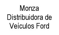 Logo Monza Distribuidora de Veículos Ford em Ponte Nova