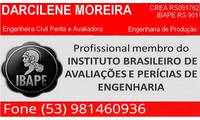 Logo Avaliações E Perícias de Engenharia - Perito Engenheiro - Darcilene Moreira em Centro