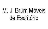 Logo M. J. Brum Móveis de Escritório em Bonsucesso