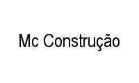 Logo Mc Construção em Cidade Operária