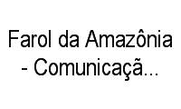 Logo Farol da Amazônia - Comunicação Trifacial em Alvorada