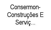 Logo Consermon-Construções E Serviços de Montagens em Estradinha