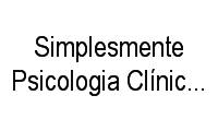 Logo Simplesmente Psicologia Clínica E Organizacional em Centro