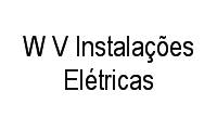 Logo W V Instalações Elétricas em Ipiranga