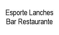 Logo Esporte Lanches Bar Restaurante em Iririú