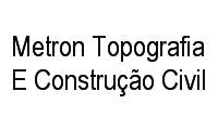 Logo Metron Topografia E Construção Civil Ltda em Vila Nova Conceição