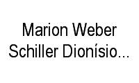 Logo Marion Weber Schiller Dionísio - Psicóloga em Água Verde