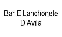 Logo Bar E Lanchonete D'Avila em Engenhoca