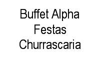Logo Buffet Alpha Festas Churrascaria em Alípio de Melo