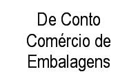 Logo De Conto Comércio de Embalagens em Santos Dumont