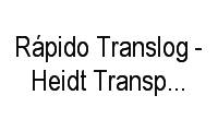 Logo Rápido Translog - Heidt Transportes Ltda. em Navegantes