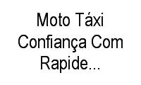Logo Moto Táxi Confiança Com Rapidez E Segurança em Rondônia