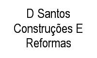Logo D Santos Construções E Reformas