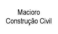 Logo de Macioro Construção Civil em Mercês