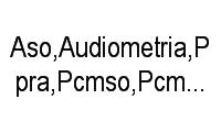 Logo Aso,Audiometria,Ppra,Pcmso,Pcmat,Ltcat,Cipa,Pca,Ppp,Laudo em Centro