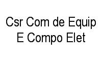 Logo Csr Com de Equip E Compo Elet em São Braz
