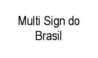 Logo Multi Sign do Brasil em Cachoeira