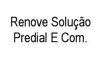 Logo Renove Solução Predial E Com.