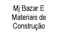 Logo Mj Bazar E Materiais de Construção em Cosmos