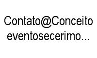 Logo Conceito Evento Cerimonial em Aventureiro