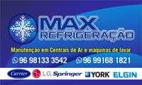 Logo Max Refrigeração em Beirol