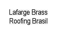 Logo Lafarge Brass Roofing Brasil em Gardênia Azul