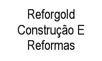 Logo Reforgold Construção E Reformas em Baeta Neves