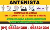 Logo TÉCNICO ANTENISTA ¿ PARANOÁ ¿ ITAPOÁ ¿ PLANALTINA ¿ SOBRADINHO ¿ SÃO SEBASTIÃO BRASILIA EREGIÃO DF em Paranoá