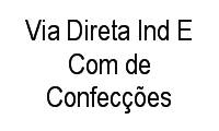 Logo Via Direta Ind E Com de Confecções em Batista Campos
