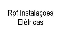 Logo Rpf Instalaçoes Elétricas