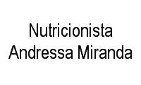 Logo Nutricionista Andressa Miranda em Copacabana