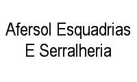 Logo Afersol Esquadrias E Serralheria em Umbará