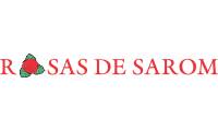 Logo Floricultura Rosa de Saron em Compensa