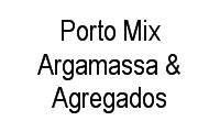 Logo Porto Mix Argamassa & Agregados em Tabuleiro (Monte Alegre)