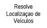 Logo Resolve Localizaçao de Veículos em Floresta
