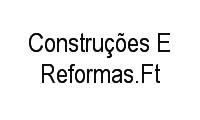 Logo Construções E Reformas.Ft