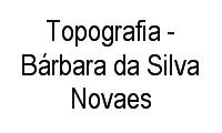 Logo Topografia - Bárbara da Silva Novaes