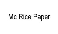 Logo Mc Rice Paper