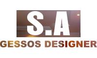 Logo S.A Gessos Designer em Marajó