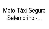 Logo Moto-Táxi Seguro Setembrino - Lomba do Pinheiro em Lomba do Pinheiro