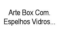 Logo Arte Box Com. Espelhos Vidros Temperados E Sacadas em Vila Assunção