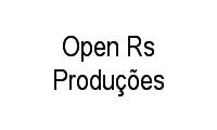 Logo Open Rs Produções em Azenha
