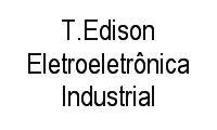 Logo T.Edison Eletroeletrônica Industrial em Centro