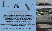 Logo L&V manutenções de eletrodomésticos  em Bento Ribeiro