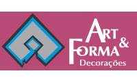 Logo Art & Forma Decorações em Centro