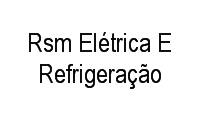 Logo Rsm Elétrica E Refrigeração em Oitizeiro