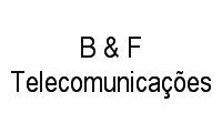Logo B & F Telecomunicações em Aldeota