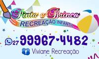 Logo Pinta E Brinca Recreação Infantil