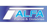 Logo Alfa-Forros & Divisórias em Nova Marabá